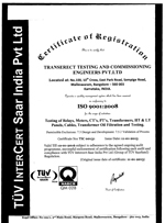 ISO Certificate